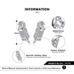 Evil Eyes Earrings Manufacturer - OEM/ODM Custom Cute Cubic Zircon Stud 925 Silver 11mm Evil Eyes Earrings for Women