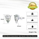 Sapphire Diamond Necklace Set Factory - OEM/ODM Custom Created Sapphire Diamond Necklace Ring Earrings Set 925 Silver