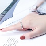 Open Ring Factory - OEM/ODM Custom S925 Silver Open Ring 14K Gold Plated with Natural Opal Freshwater Pearl