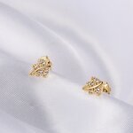 Cartilage Piercing Earrings Factory - OEM/ODM Custom 14K Gold Plated Cartilage Piercing Earrings 925 Silver Small Hoop