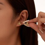 Yellow Cubic Zirconia Ring Factory - OEM/ODM Custom Yellow Ice Flower CZ Cubic Zirconia Promise Halo Engagement Ring