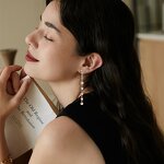 Moissanite Stud Earrings Factory - OEM/ODM Custom High Quality 10mm Pear Cut Moissanite Earrings 925 Silver