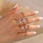 Designer Luxury Wedding Jewelry Set Factory - OEM/ODM Custom Designer Luxury Wedding Jewelry Set 925 Silver 8A CZ Jewelry Sets