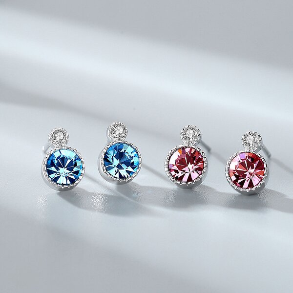 Cute Fruit Earrings Manufacturer - OEM/ODM Custom 925 Silver Stud Earrings Cute Fruit Earrings Cherry Dainty Studs
