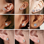 Cubic Zirconia Band Manufacturer - OEM/ODM Custom 925 Silver White Blue Cubic Zirconia Eternity Band for Women