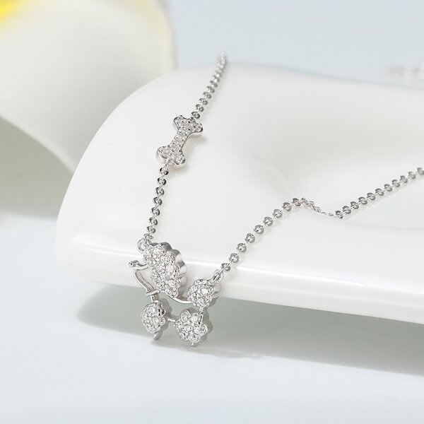 Butterfly Necklace Factory - OEM/ODM Custom S925 Silver Gold Plated Butterfly Necklace for Women Jewelry