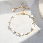 Women Heart Bracelet Manufacturer - OEM/ODM Custom 925 Silver Women Heart Bracelet 5mm Heart Cut 5A CZ Tennis Bracelet