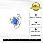 Green Purple Cubic Zirconia Band Factory - OEM/ODM Custom 925 Silver Green Purple Cubic Zirconia Band Stackable Rings