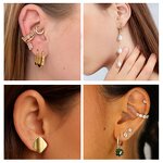 Earrings Manufacturer - OEM/ODM Custom High Quality 925 Silver Gold Plated Stud Hoop Drop Earrings