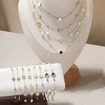 Necklace Manufacturer - OEM/ODM Custom Fashion 925 Silver Korean Jewelry Natural Shell Pearls Necklace