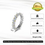 Three Stone Pear Cut Wedding Ring Manufacturer - OEM/ODM Custom S925 Silver Three Stone Pear Cut Cubic Zirconia Wedding Ring