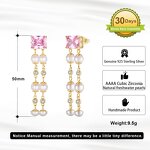 Split Hoop Huggie Earrings Factory - OEM/ODM Custom New Arrivals Freshwater Pearl 14K Gold Plated Split Hoop Huggies