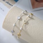 Plata 925 Summer Beach Anklets Manufacturer - OEM/ODM Custom European and American Plata 925 Sterling Silver Summer Beach Anklets