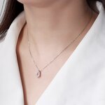 Pear Necklace Manufacturer - OEM/ODM Custom Pear Necklace 925 Silver 14K Gold Plated Pear Cut Cubic Zirconia