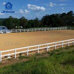 PVC Plastic Vinyl Fence Board Manufacturer - OEM/ODM Custom UV Protection White PVC Plastic Vinyl Fence Board 3 Rails