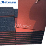 Customized Colors Rubber Mat Factory - OEM/ODM Customized Colors Recycled Rubber Flooring Tile Horse Stable Mat