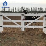PVC Plastic Vinyl Fence Board Manufacturer - OEM/ODM Custom UV Protection White PVC Plastic Vinyl Fence Board 3 Rails