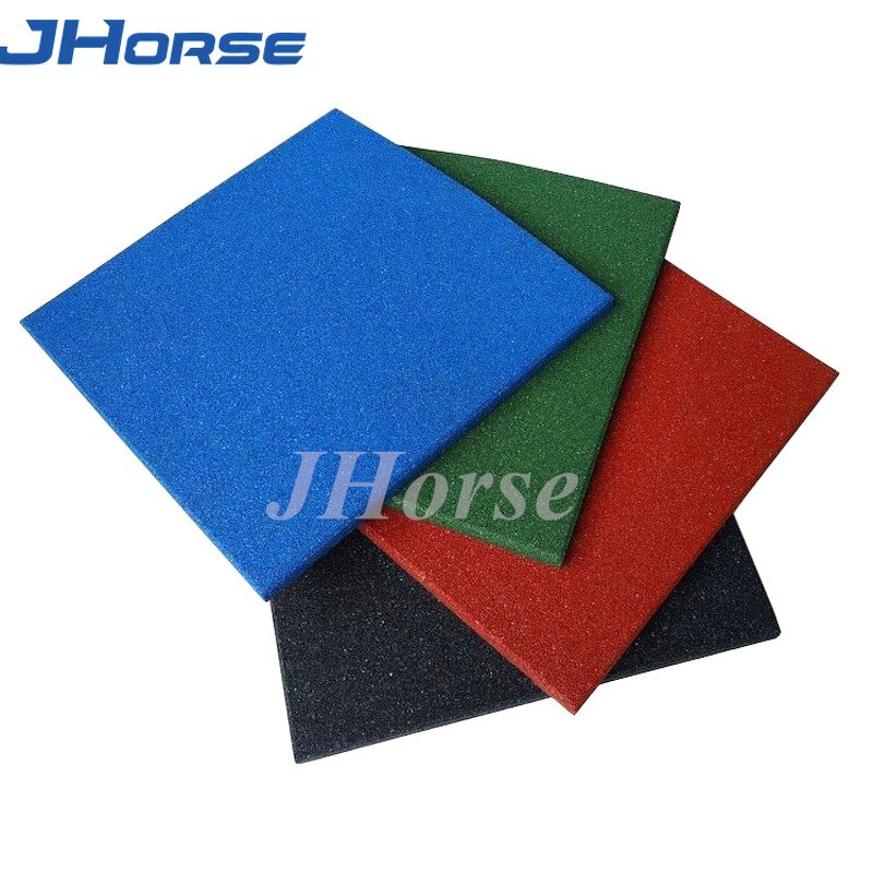 Customized Colors Rubber Mat Factory - OEM/ODM Customized Colors Recycled Rubber Flooring Tile Horse Stable Mat
