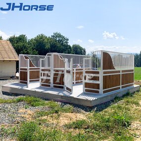 Farm Mobile Cheap Portable Horse Box Factory - OEM/ODM Custom Farm Mobile Cheap Portable Metal Design Horse Box