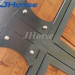Luxury Permanent Metal Steel Frame Horse Stable Manufacturer - OEM/ODM Custom Luxury Metal Steel Frame Bamboo Board Horse Stable