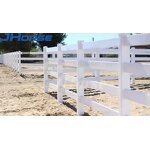 PVC 3 Rails Farm Fence Manufacturer - OEM/ODM Custom Factory Directly PVC 3 Rails Farm Horse Fence White