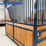 Luxury Permanent Metal Steel Frame Horse Stable Manufacturer - OEM/ODM Custom Luxury Metal Steel Frame Bamboo Board Horse Stable