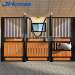 Portable Horse Stable Manufacturer - OEM/ODM Custom Portable Horse Stable with Teak Wood Double Door