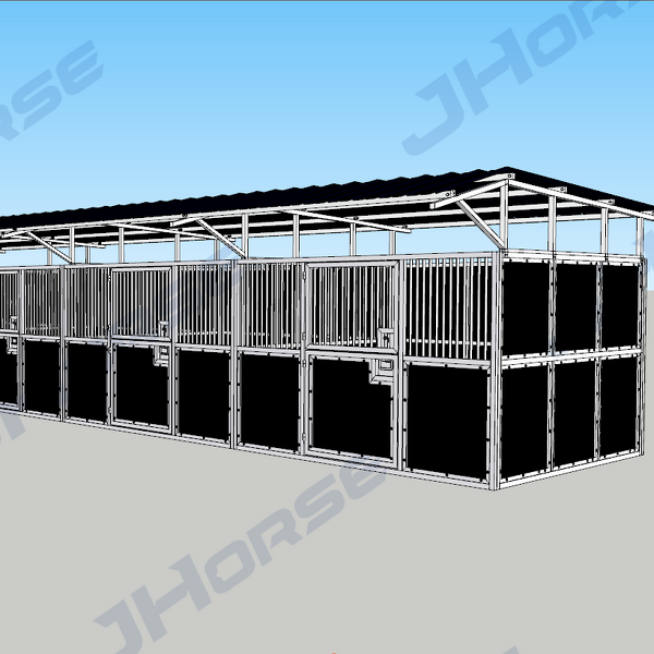 Portable Galvanized Horse Stable Panel Manufacturer - OEM/ODM Custom Portable Galvanized Horse Stable Panel Temporary Shelter