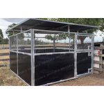 Outdoor Temporary Mobile Horse Shelters Factory - OEM/ODM Custom Outdoor Temporary Mobile Galvanized Horse Shelters