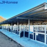 Portable Horse Stables Stall Manufacturer - OEM/ODM Custom Portable Horse Stables Construction Steel Frame Shelter