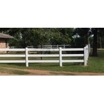 PVC Horse Fence Factory - OEM/ODM Custom Sustainable China Supplier Beautiful Horse Farm Ranch Pvc Fence