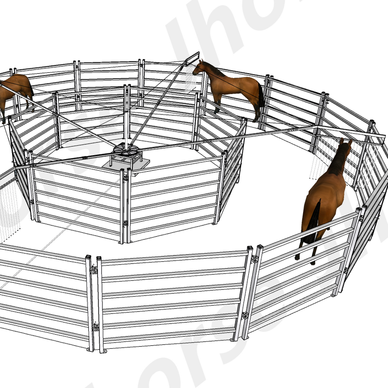 Direct Drive Horse Walker Factory - OEM/ODM Custom Lightweight Horse-friendly Direct Drive Horse Walker