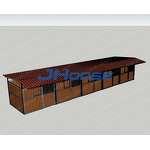 Customized Design Horse Stable Barn Stalls Factory - OEM/ODM Customized Design Horse Stable Barn Stalls with Roof