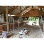 Hot Dip Swing Door Horse Stable Box Manufacturer - OEM/ODM Custom Hot Dip Swing Door Outdoor Horse Stable Box Stall