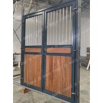 Horse Stall Barn End Door Factory - OEM/ODM Custom Galvanized Metal Heavy Duty Horse Stable End Door