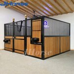 Portable Horse Stable Manufacturer - OEM/ODM Custom Portable Horse Stable with Teak Wood Double Door