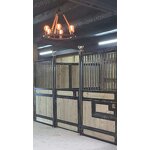 Waterproof Anti Rust Horse Stable Stall Manufacturer - OEM/ODM Custom Waterproof Anti Rust Door Frame Bamboo Equine Stable