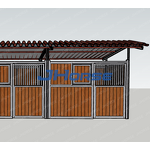 Customized Design Horse Stable Barn Stalls Factory - OEM/ODM Customized Design Horse Stable Barn Stalls with Roof