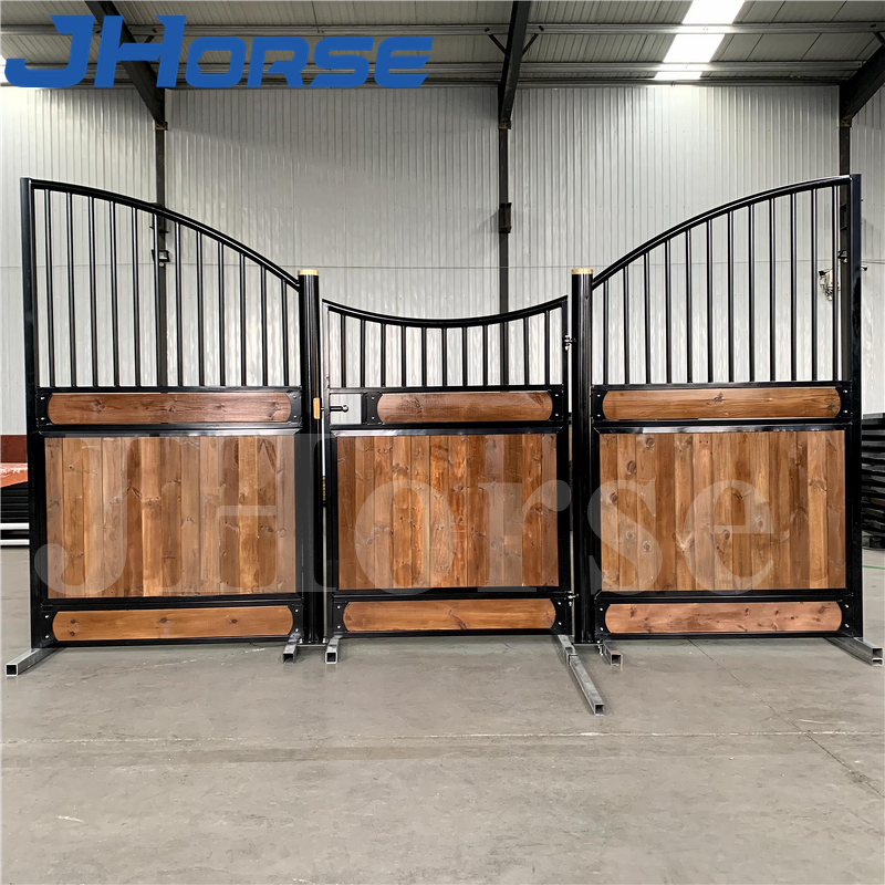 Prefabricated Horse Stables Roof Equipment Factory - OEM/ODM Custom Prefabricated Horse Stables Roof Equipment Galvanised Partitions