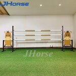 Horse Show Jumping Stand Factory - OEM/ODM Custom Horse Show Jumping Stand with Colorful Aluminum Tubes