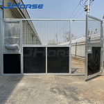 Mobile HDPE Stalls Panel Barn Manufacturer - OEM/ODM Custom HDPE Stalls Panel Barn Folding Portable Outside Stable