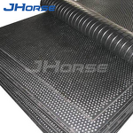 Plastic Horse Box Rubber Mats Manufacturer - OEM/ODM Custom Non-Skid Plastic Horse Box Rubber Mats Corrugated Bottom