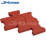 Interlocking Rubber Bricks Factory - OEM/ODM Custom Indoor Horse Stable Interlocking Rubber Bricks Anti Slip