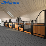 Horse Stable Stall Doors Factory - OEM/ODM Custom Heavy Duty Galvanized Steel Stall Doors for Barn