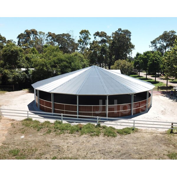 Economical Horse Walker Factory - OEM/ODM Custom Economical Hot-selling Horse Walker with Without Roof