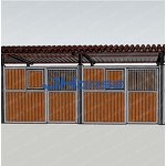 Customized Design Horse Stable Barn Stalls Factory - OEM/ODM Customized Design Horse Stable Barn Stalls with Roof