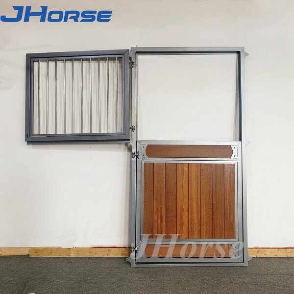 Horse Barn Dutch Stable Door Factory - OEM/ODM Custom Indoor Exterior Durable Wooden Metal Dutch Stable Door