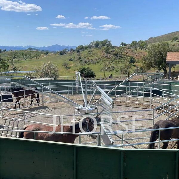 Custom Colors Horse Walker Manufacturer - OEM/ODM Custom Adjustable Speed Hot Dip Galvanized Horse Walker