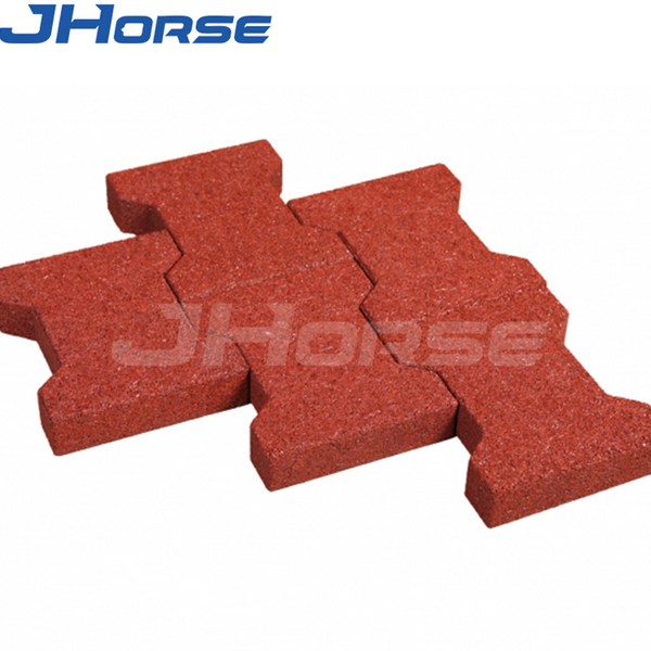 Recycled Rubber Flooring Tile Manufacturer - OEM/ODM Custom Factory Directly High Quality Interlocking Rubber Bricks