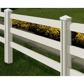 PVC Horse Fence Factory - OEM/ODM Custom Sustainable China Supplier Beautiful Horse Farm Ranch Pvc Fence